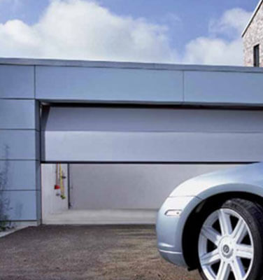 Sectional garage door