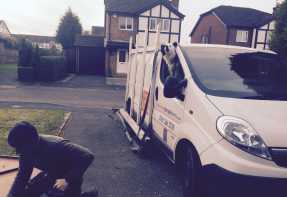 dimension garage doors dog