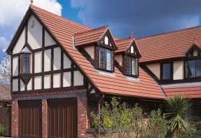 wooden two single door garage door