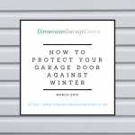 How To Protect Your Garage Door Against Winter
