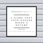 4 Signs That Your Garage Needs A Revamp